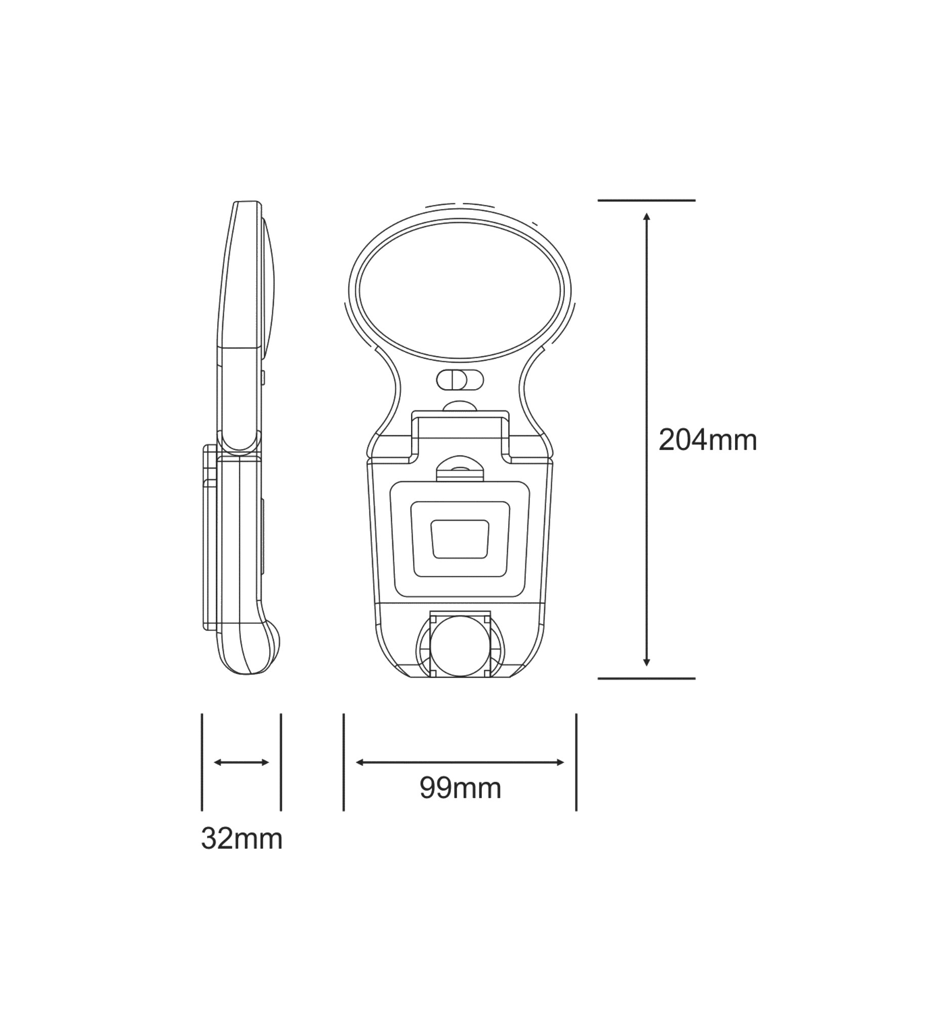 Everywhere Indoor Surface Mounted Luminaires Techtouch Task Light Surface Mount